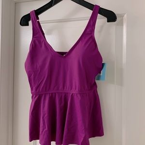 Bal harbour swim tankini top